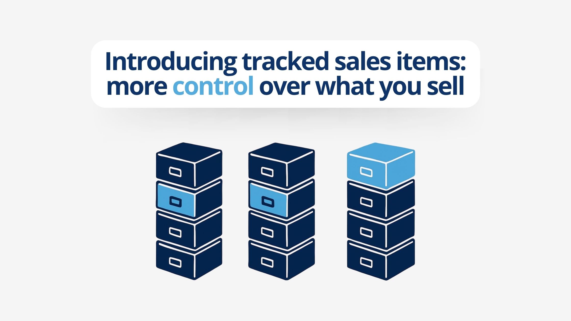 Tracked Sales Items More Control Over What You Sell | Hirehop