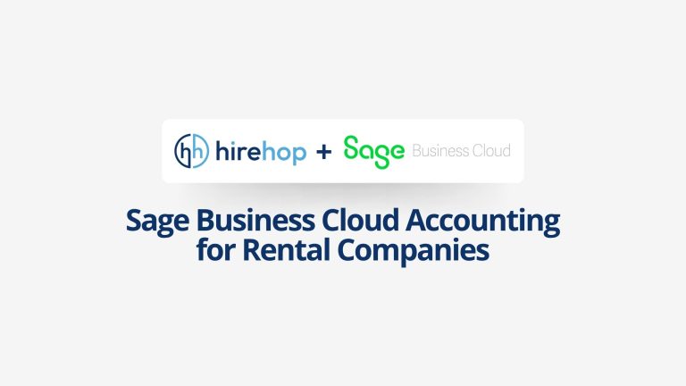 Sage Business Cloud Accounting for Rental Companies | Hirehop