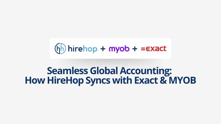 Seamless Global Accounting How HireHop Syncs with Exact & MYOB | Hirehop